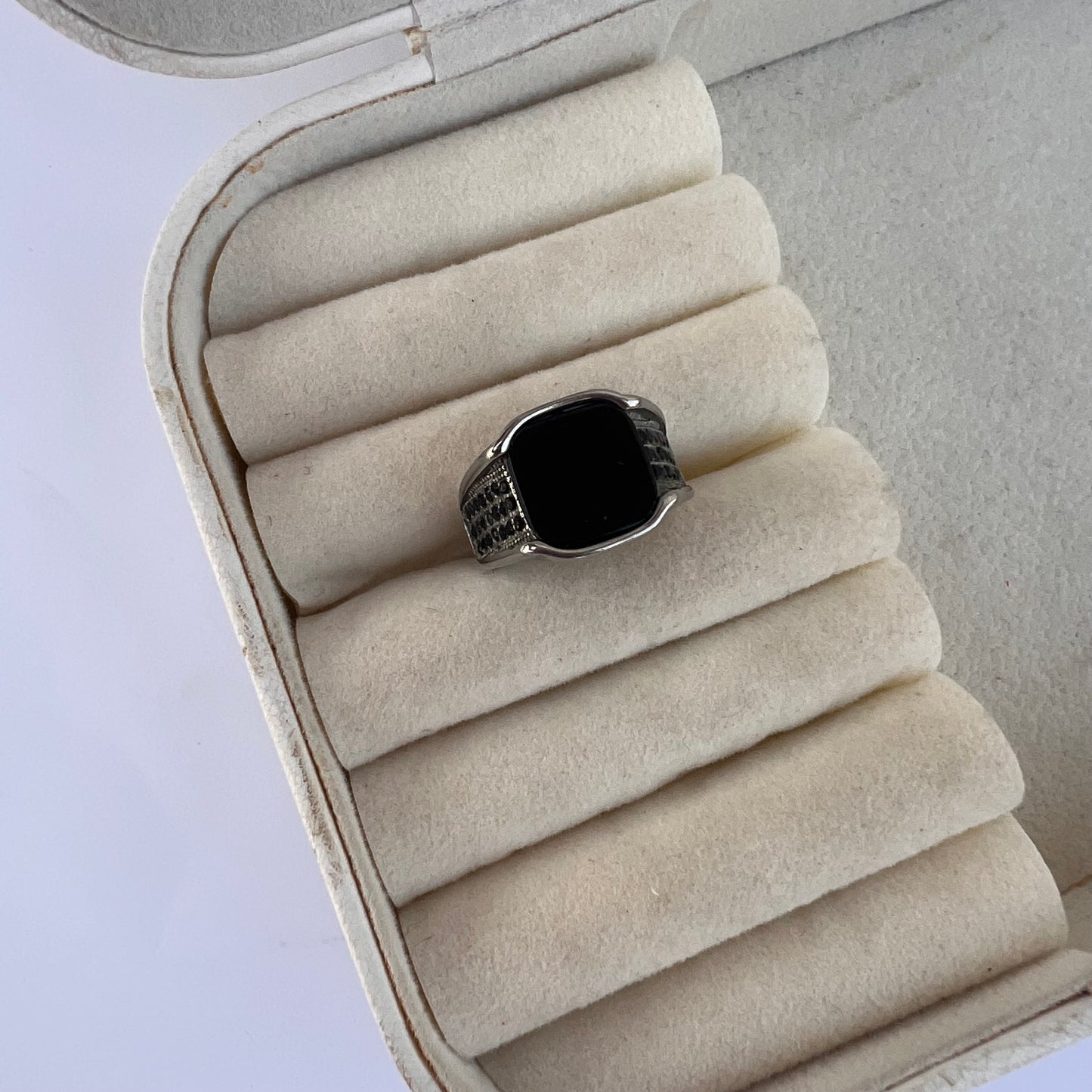 Silver Plated Men’s Ring