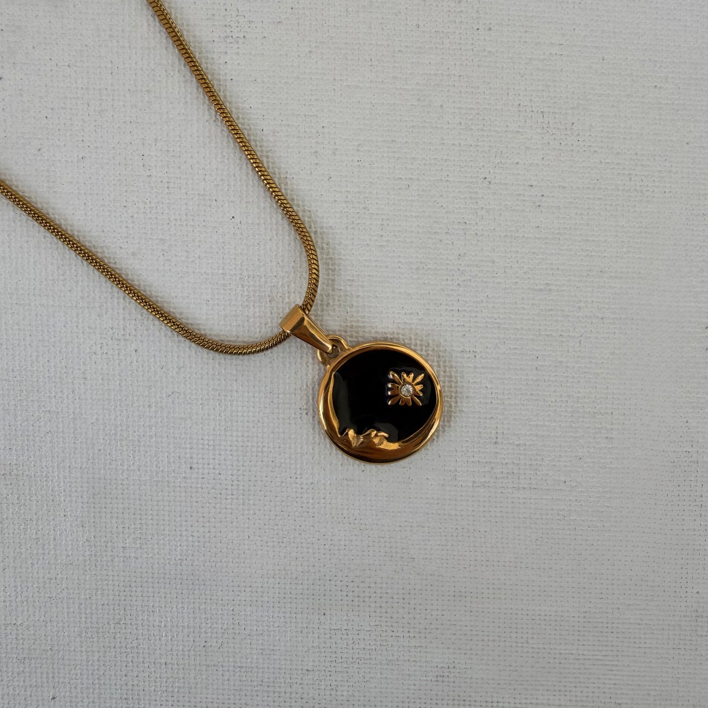 Moon Unisex Neck chain