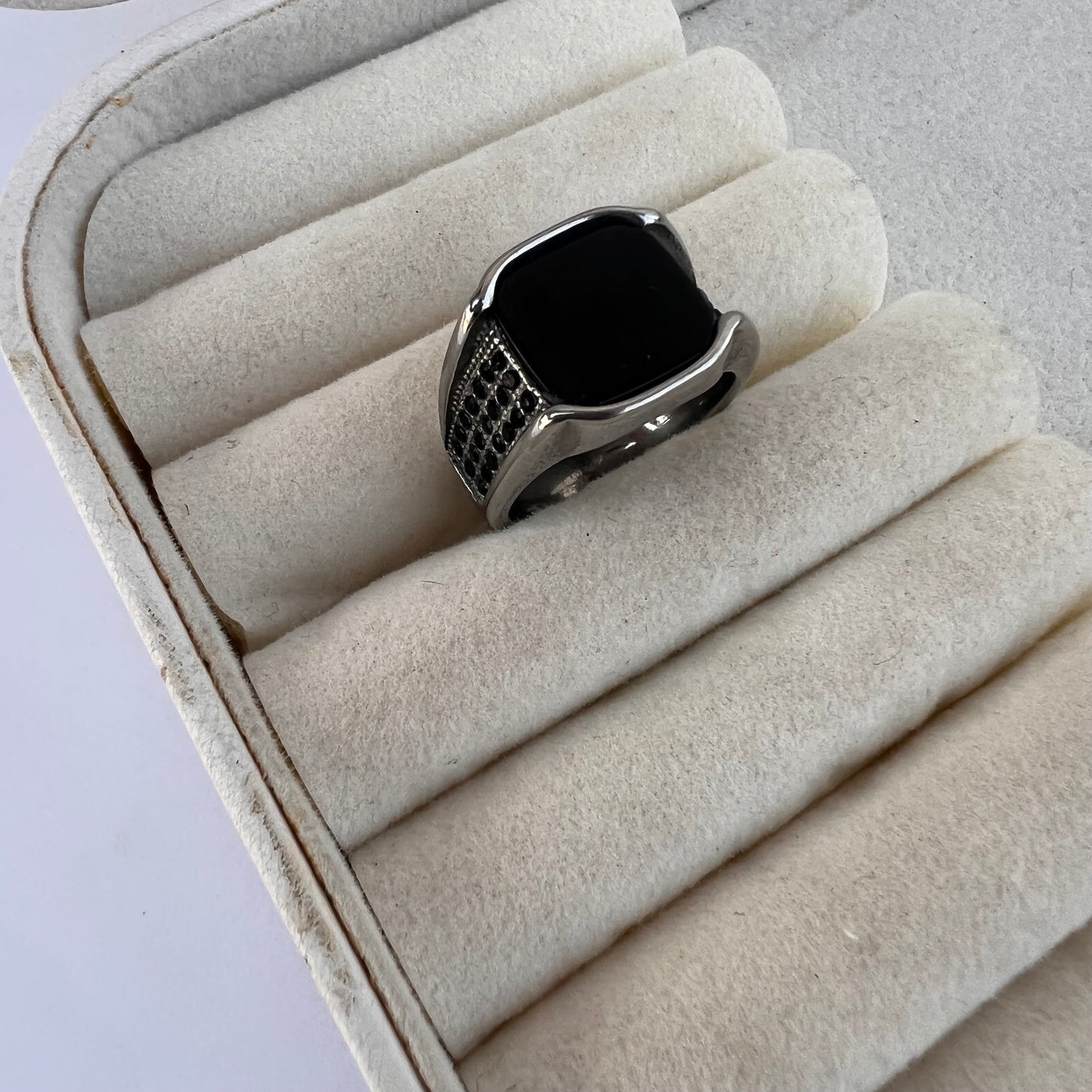 Silver Plated Men’s Ring