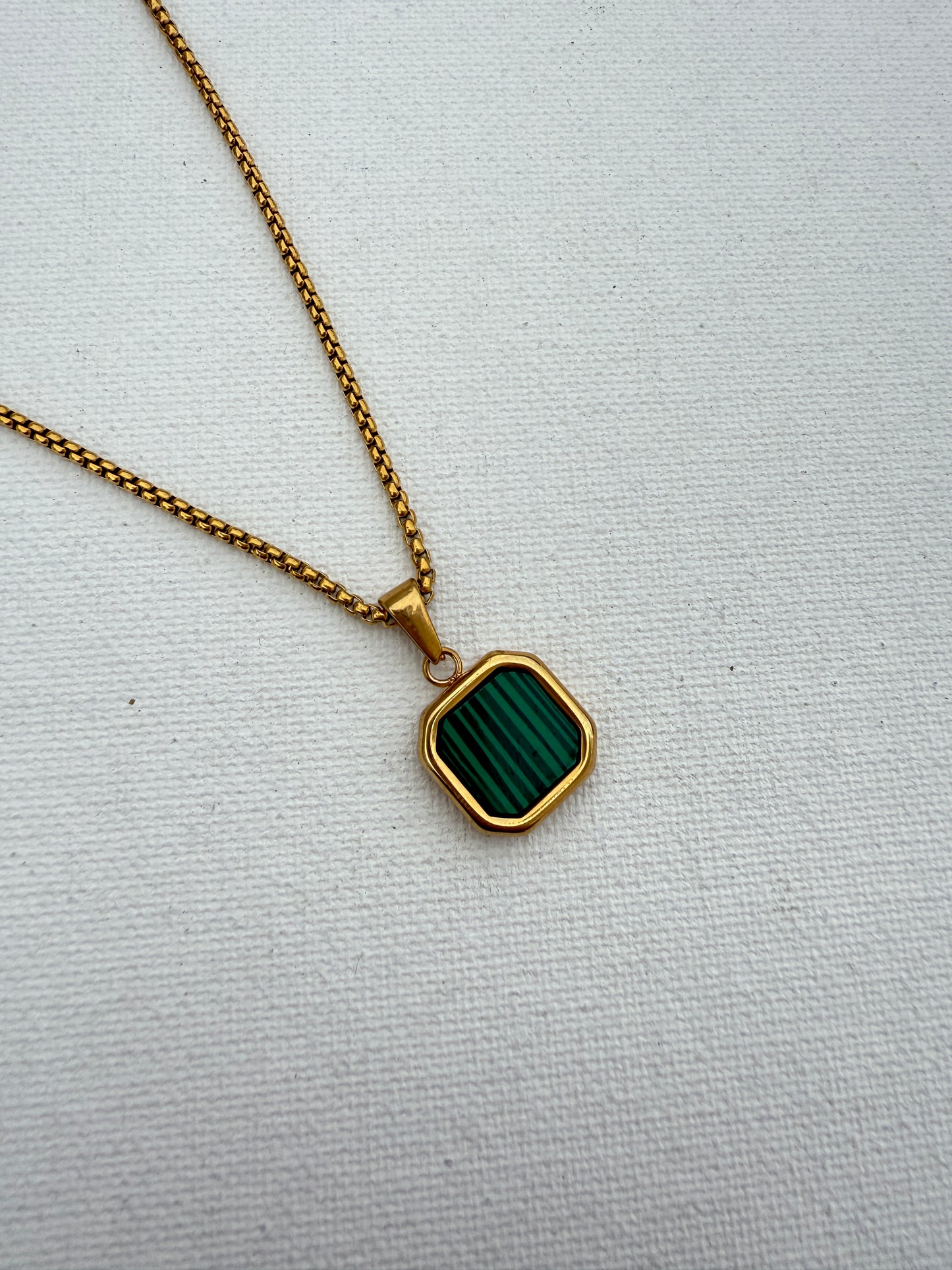 Emerald Men's Neck chain