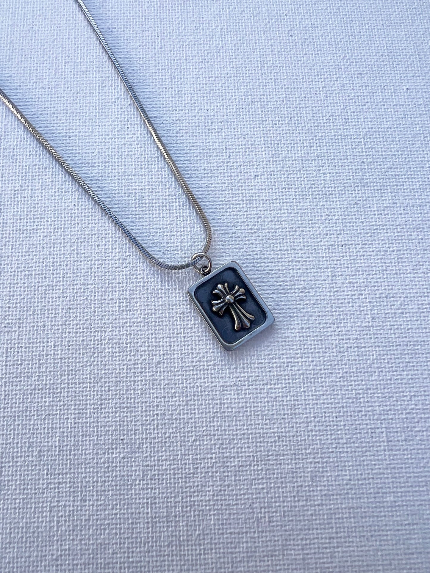 Midnight Cross Unisex Neckchain