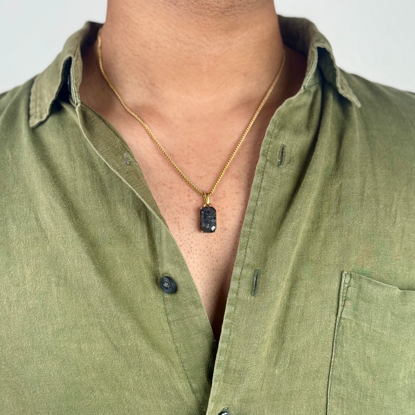 BLACK SPECTROLITE UNISEX CHAIN
