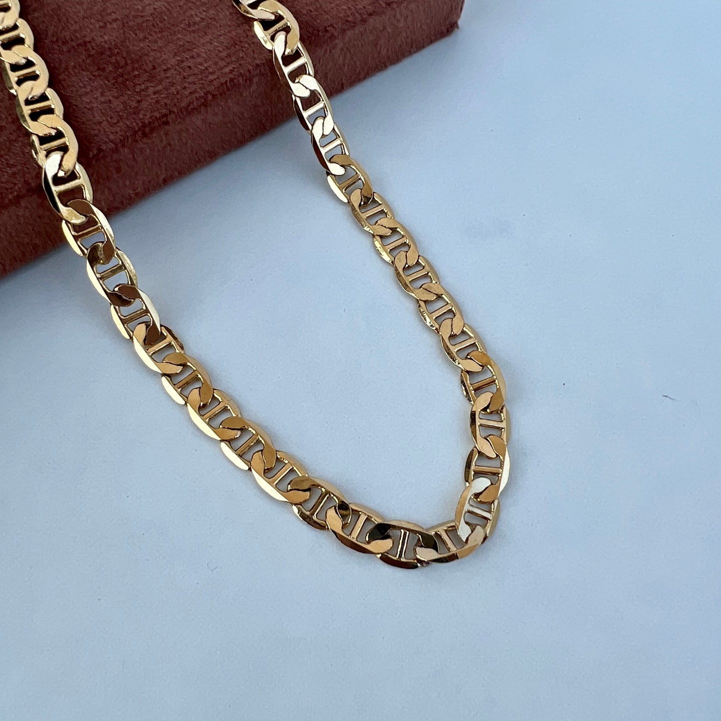18K Gold Plated Mariner Unisex Chain