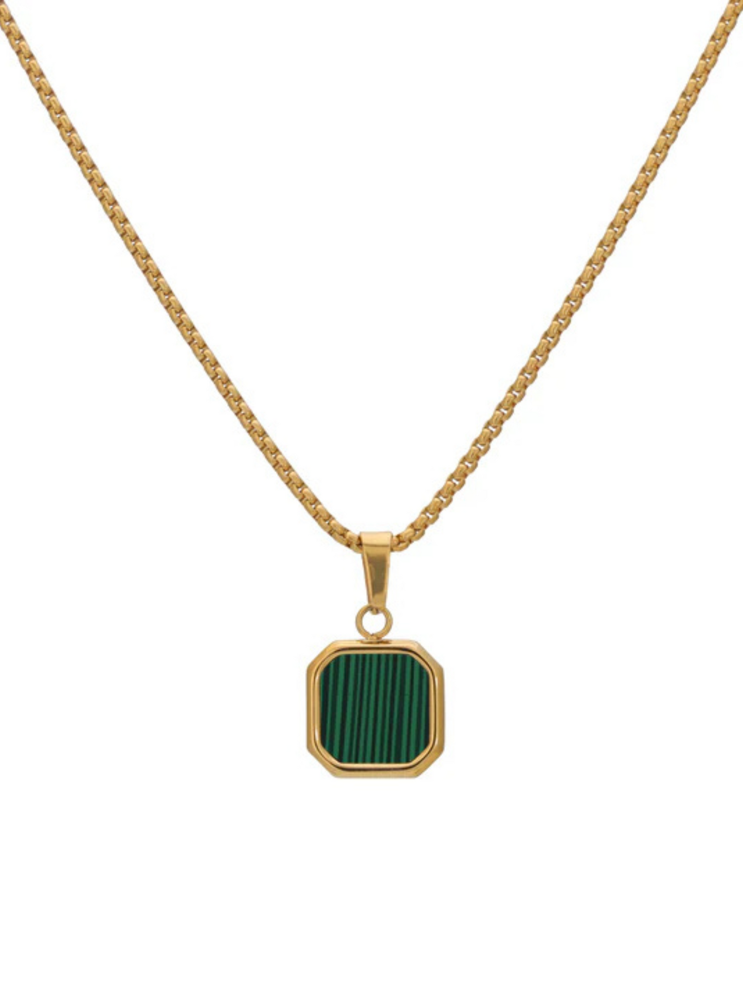 Emerald Men's Neck chain