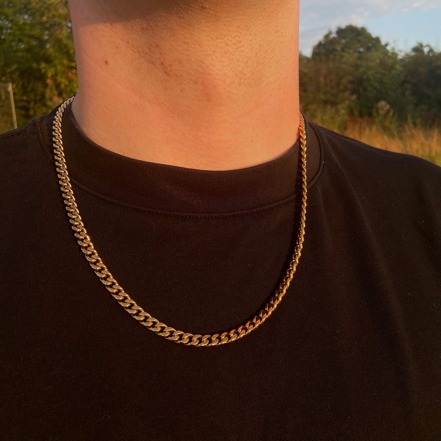 6mm Cuban Unisex Neckchain