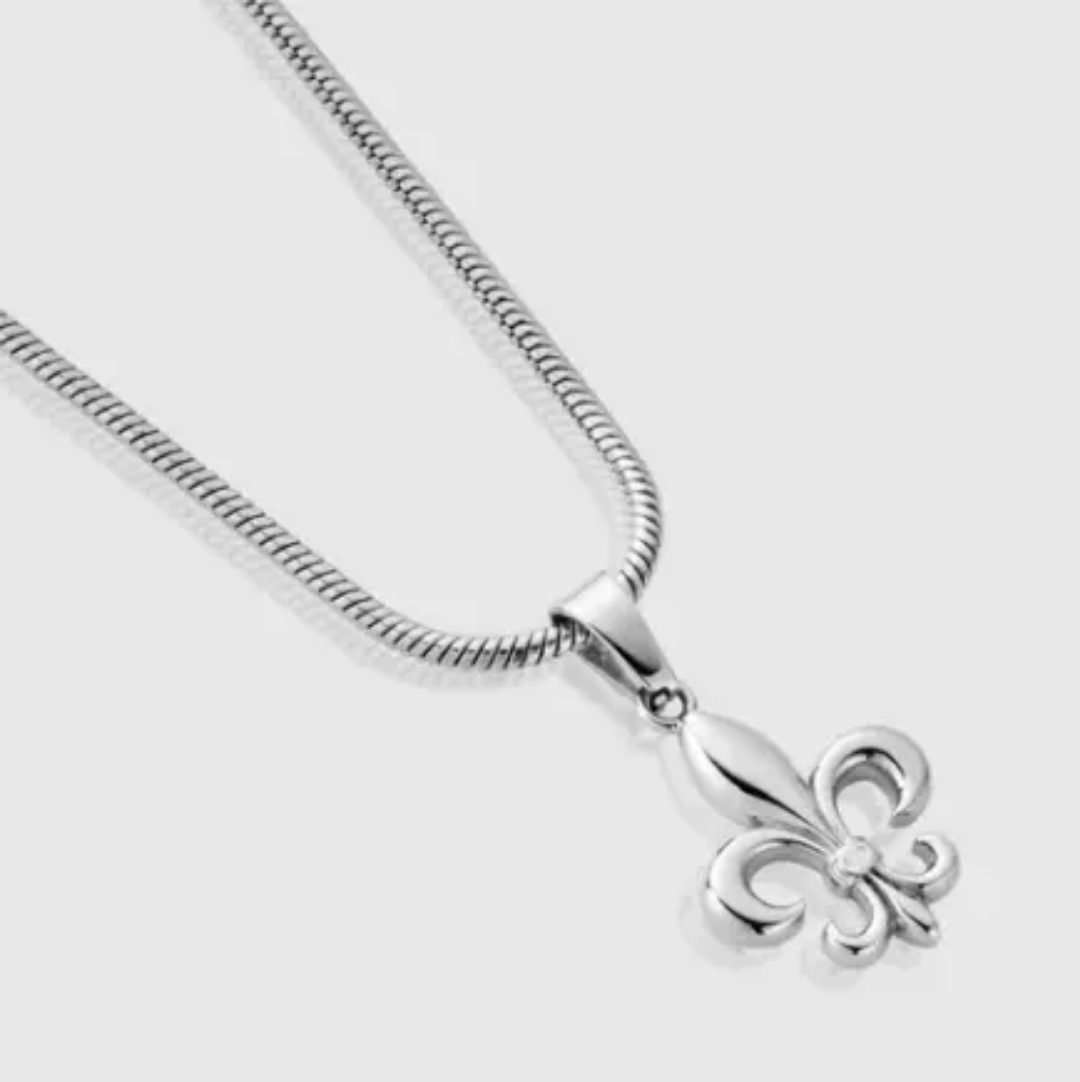 FLEUR DE LIS NECKCHAIN