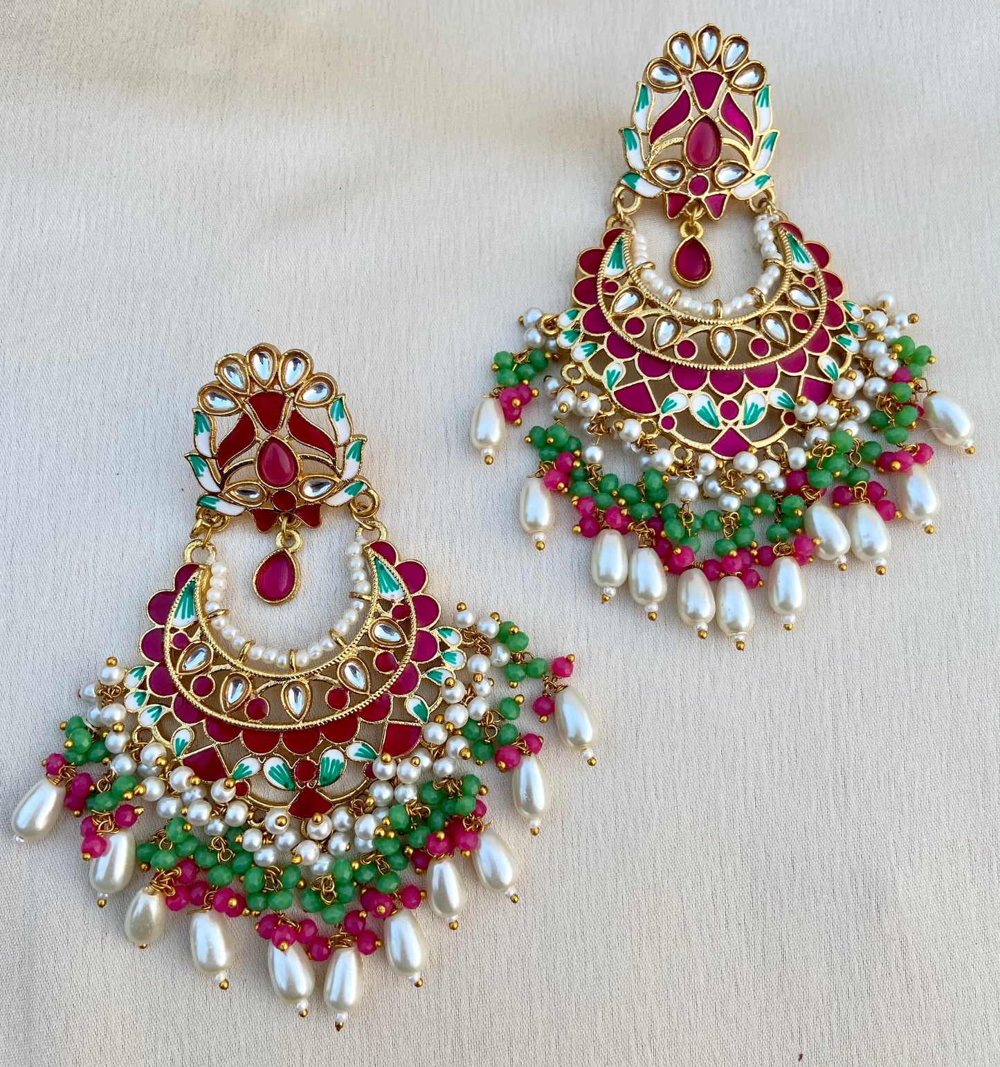 Meenakari Earrings