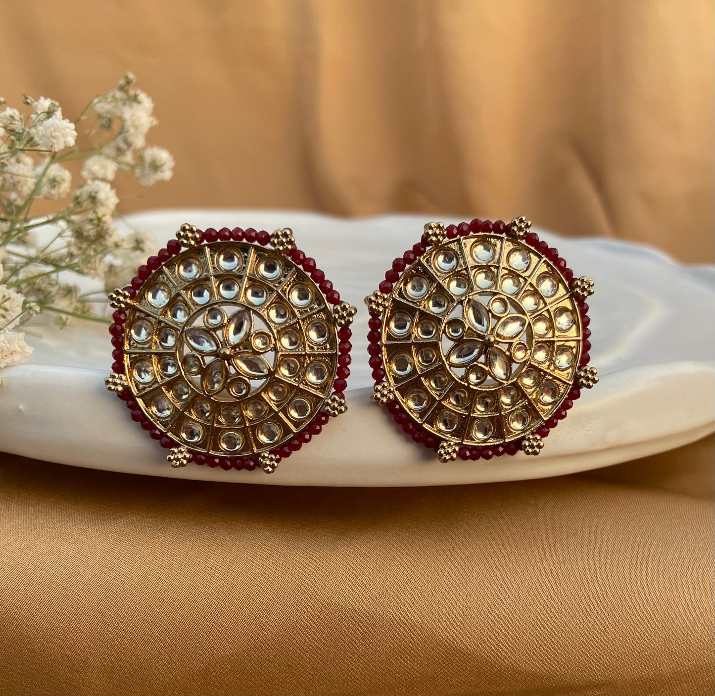 Kundan Embellished Studs