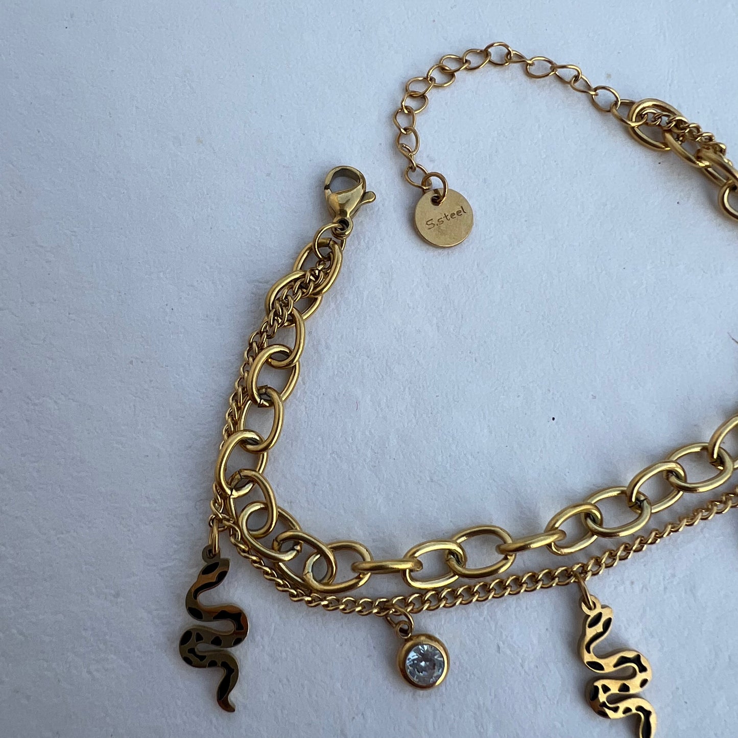 Snake Charm Bracelet