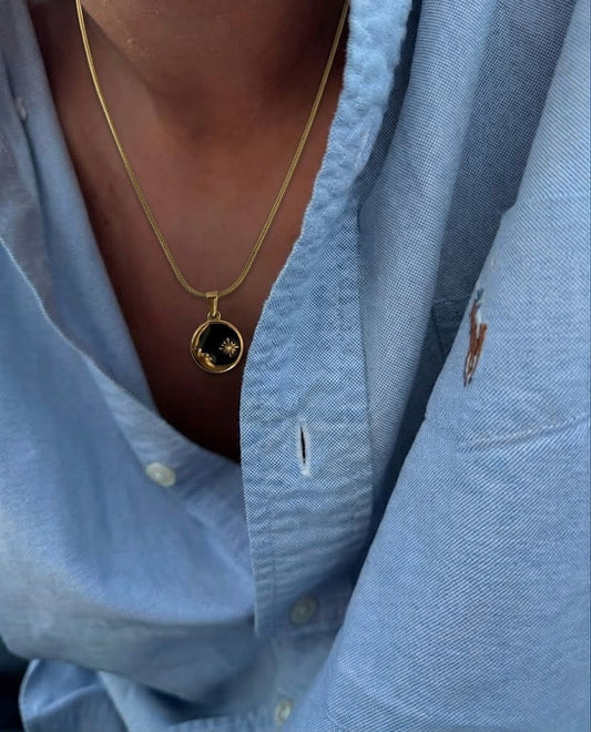 Moon Unisex Neck chain