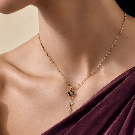 Rose Noir Neckchain