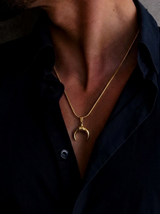 Crescent Moon Unisex Neck Chain