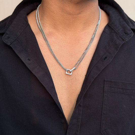 BOLT LINK DOUBLE CHAIN