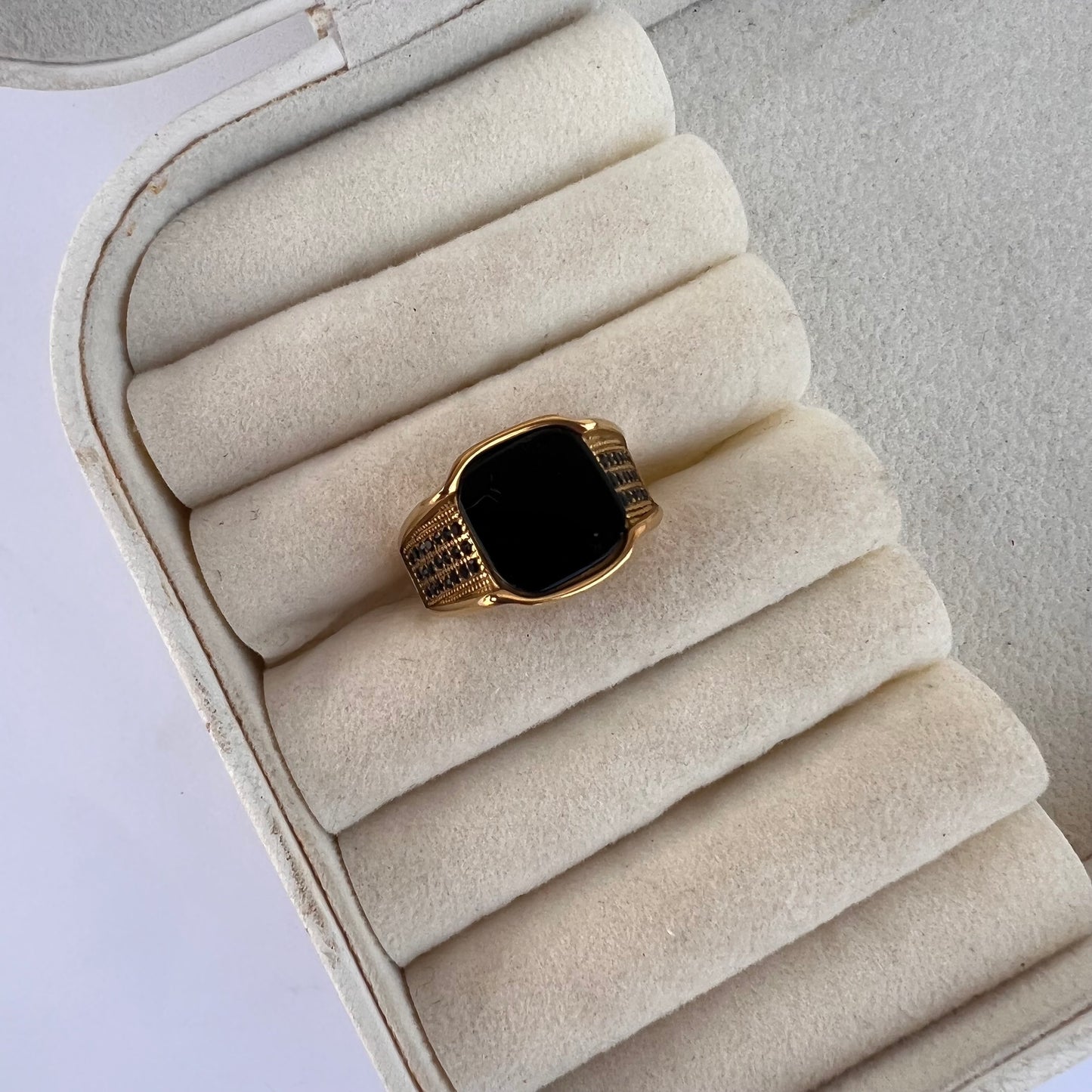 18K Gold Men’s Ring