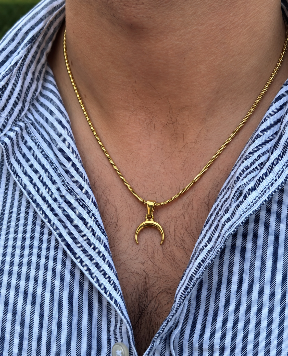 Crescent Unisex Neck Chain