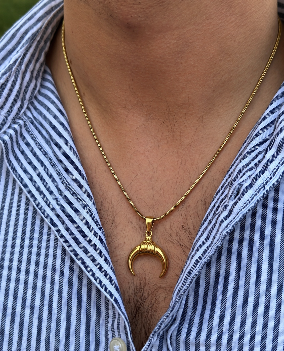Crescent Moon Unisex Neck Chain