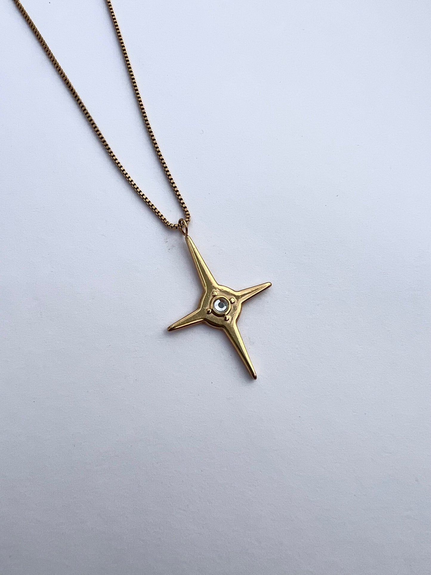 18K Gold Plated Star Unisex Chain