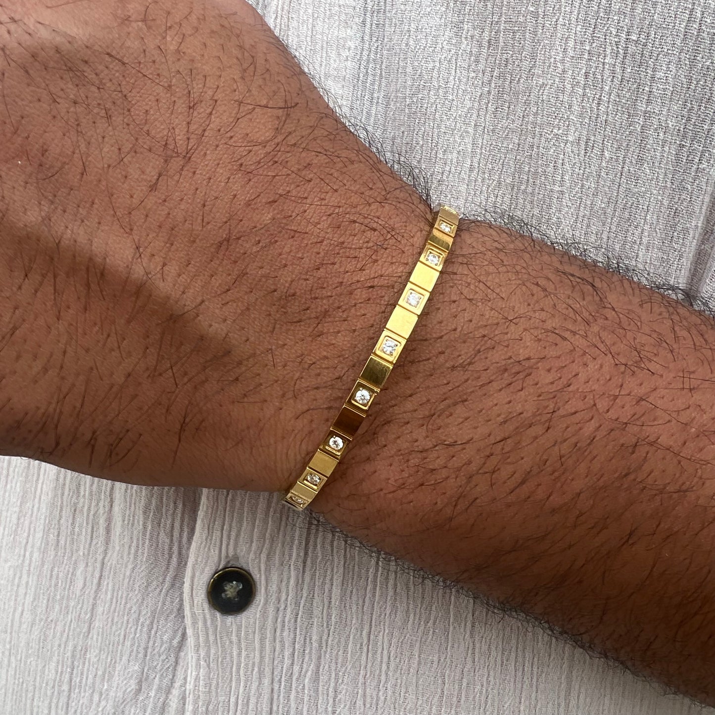 Noon 18k Gold Plated Bracelet for Men