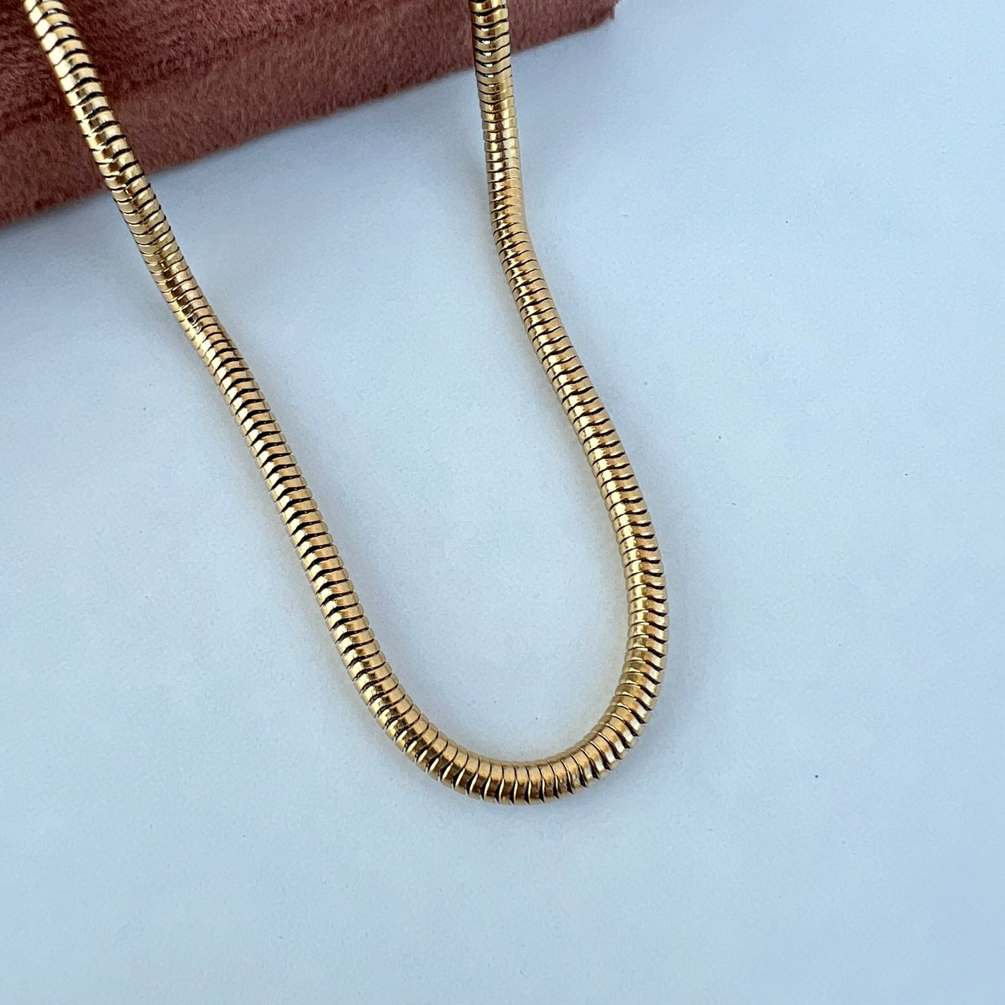 18K Gold Plated Cable Unisex Chain