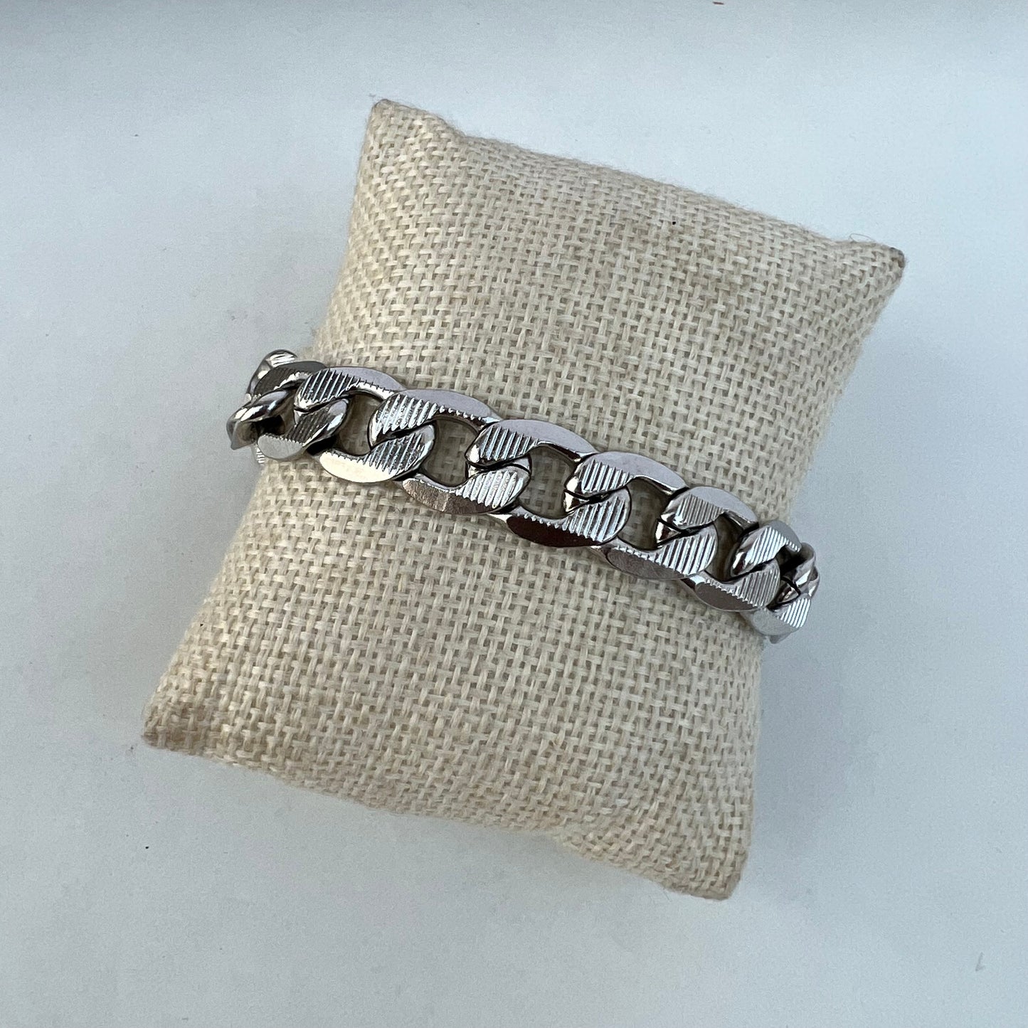 Cuban Silver Bracelet for Men's