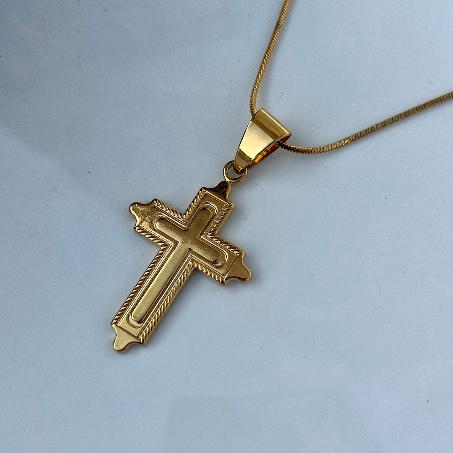 Cross Pendant with Chain