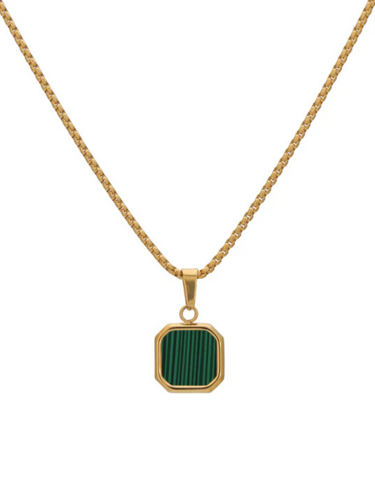 Emerald Men's Neck chain