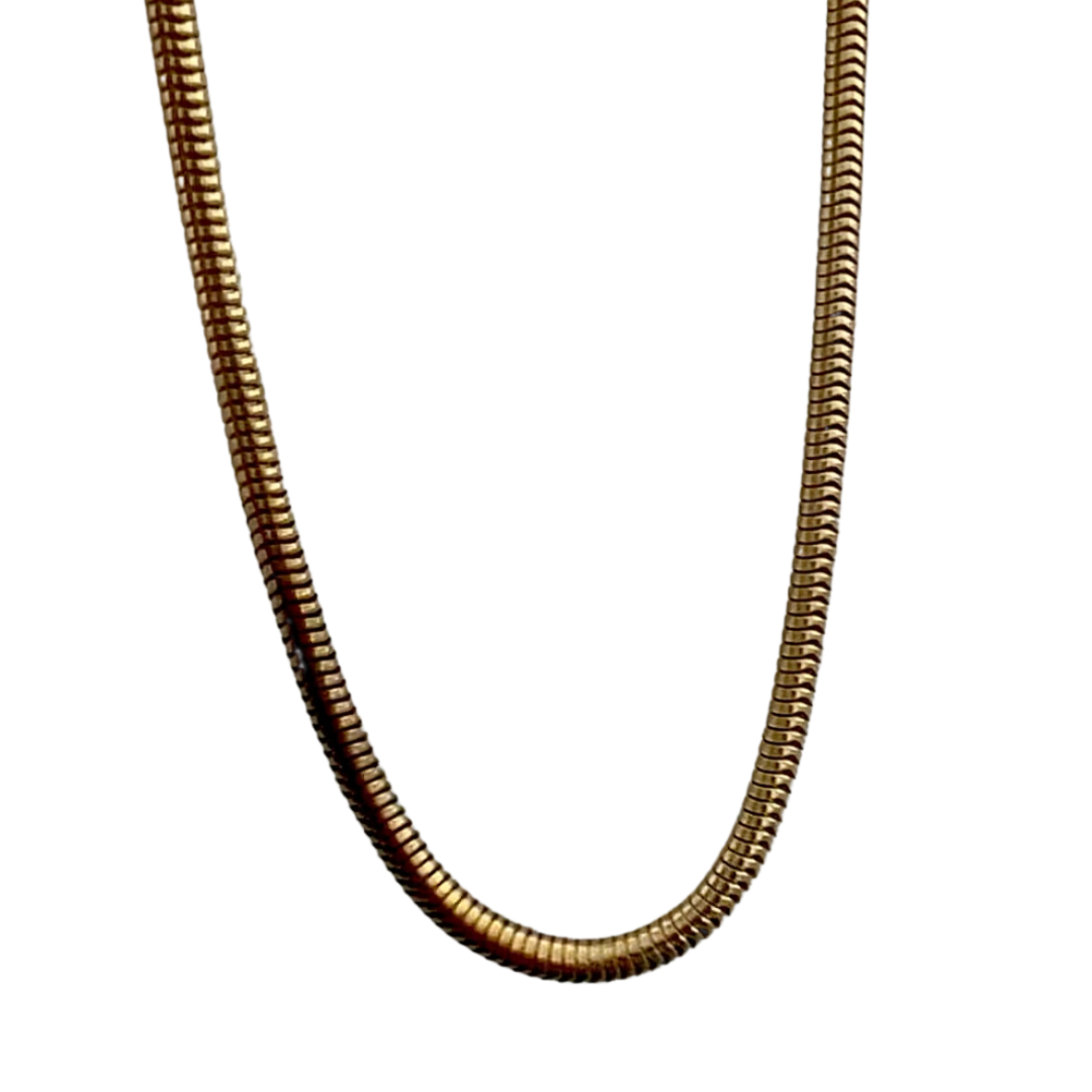 18K Gold Plated Cable Unisex Chain