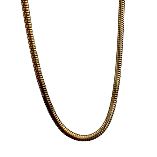 18K Gold Plated Cable Unisex Chain