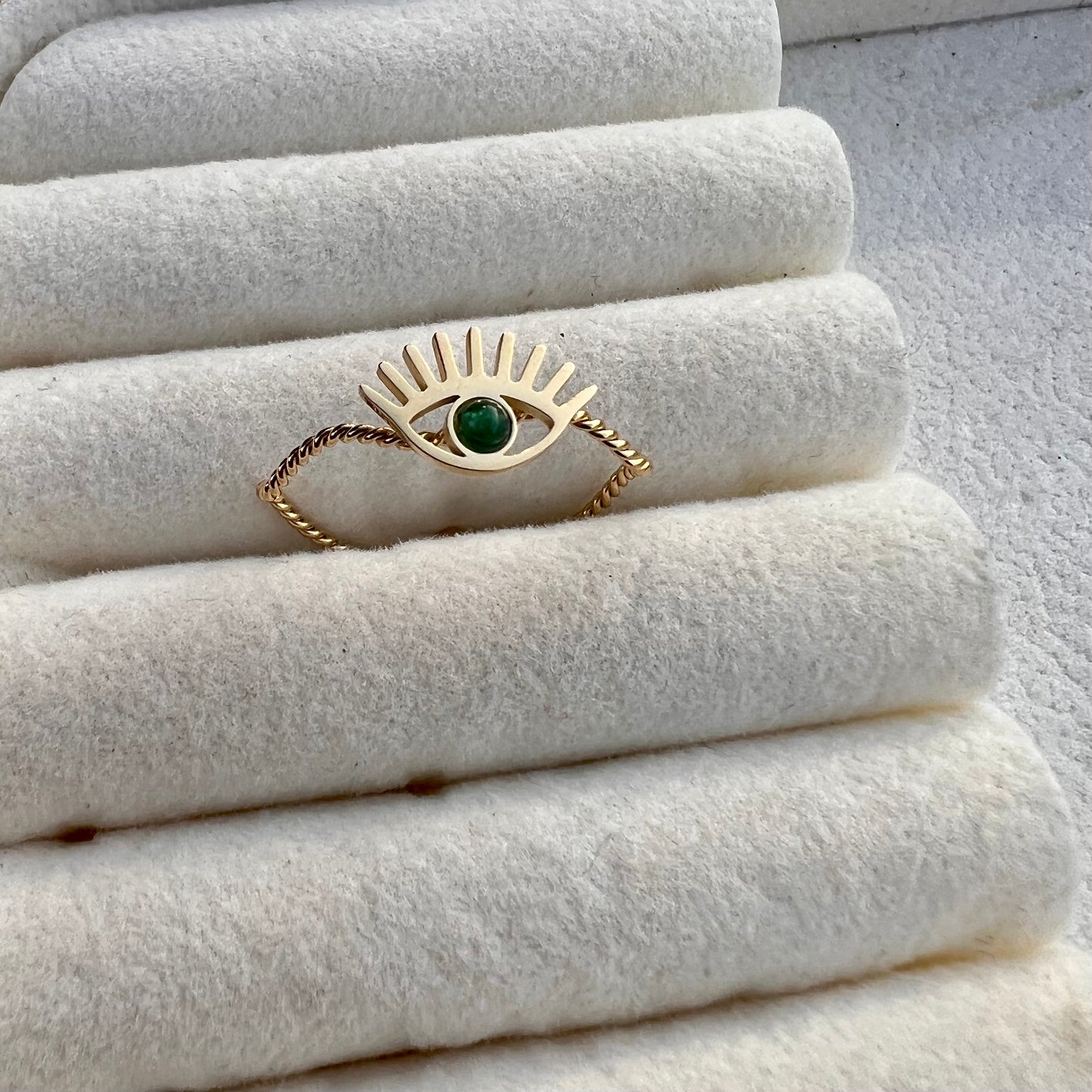 Spellbound Evil Eye Adjustable Ring