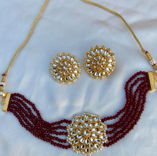 Meenakari Choker Set