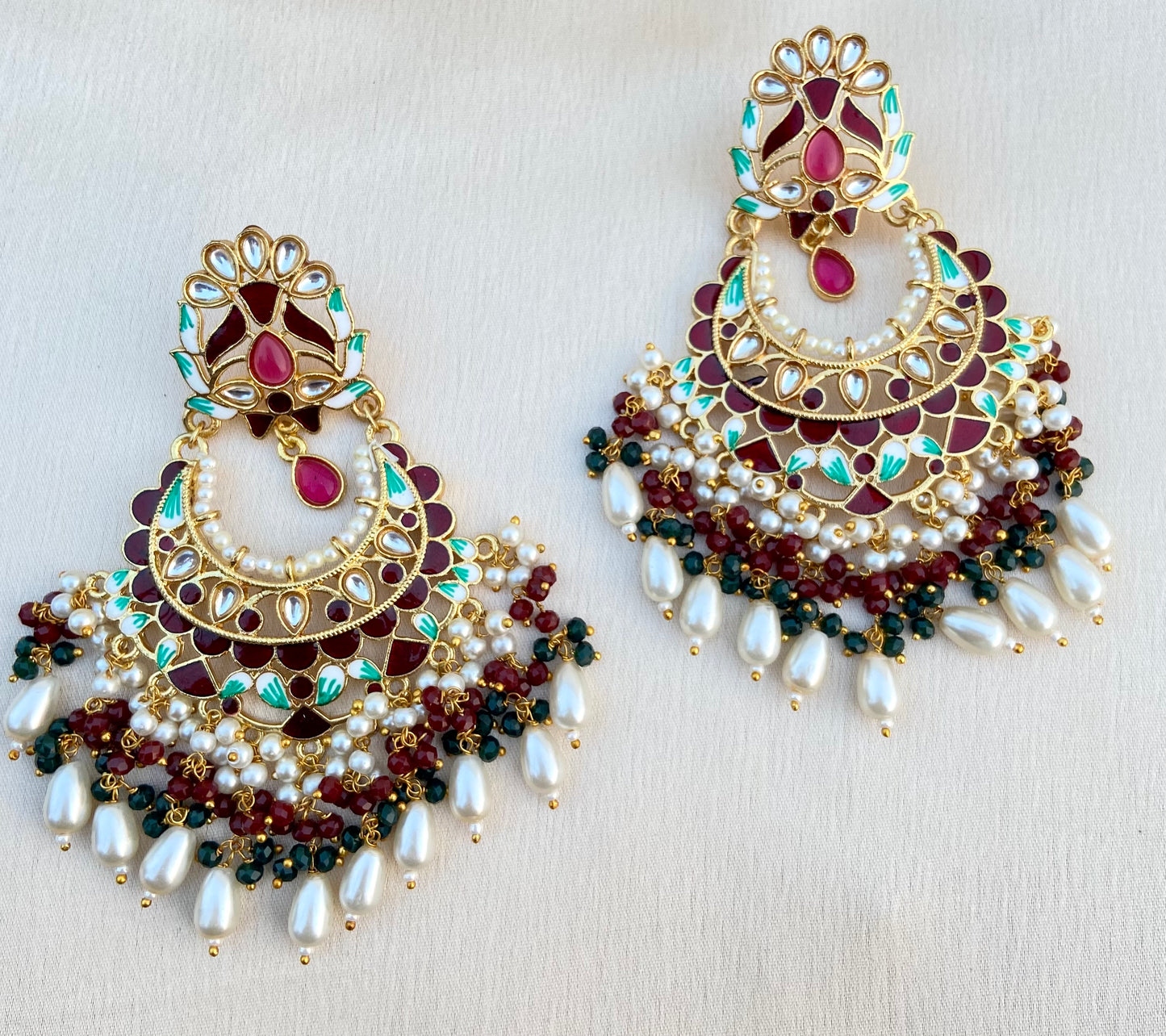 Meenakari Earrings