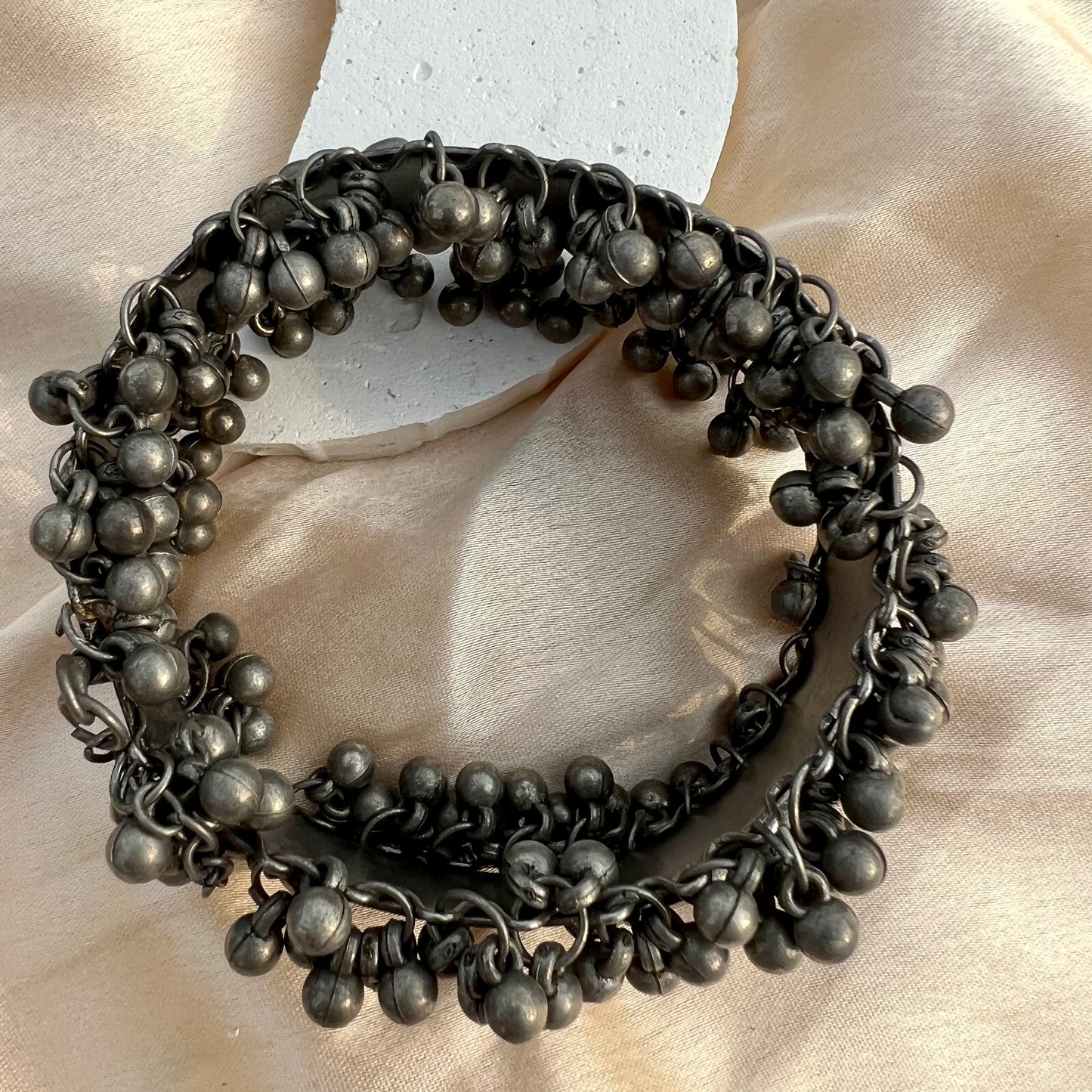 Ruhi Oxidised Kada bracelet