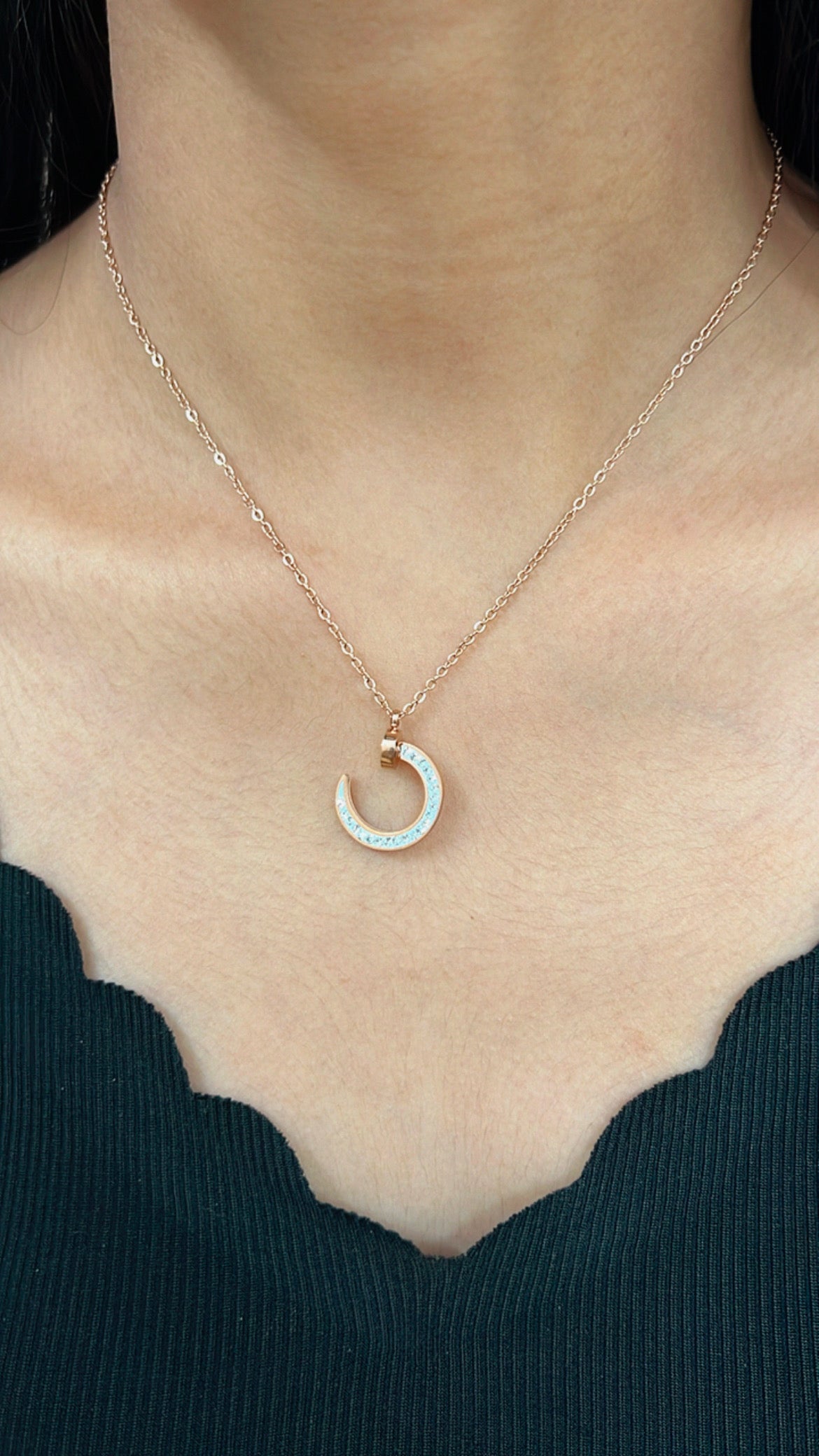 Crescent Moon Necklace