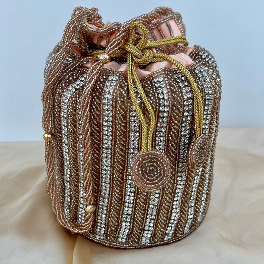 Rhinestone Potli Bag