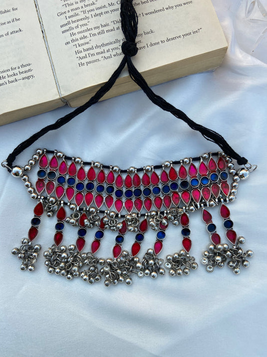 Meenakari Choker Necklace