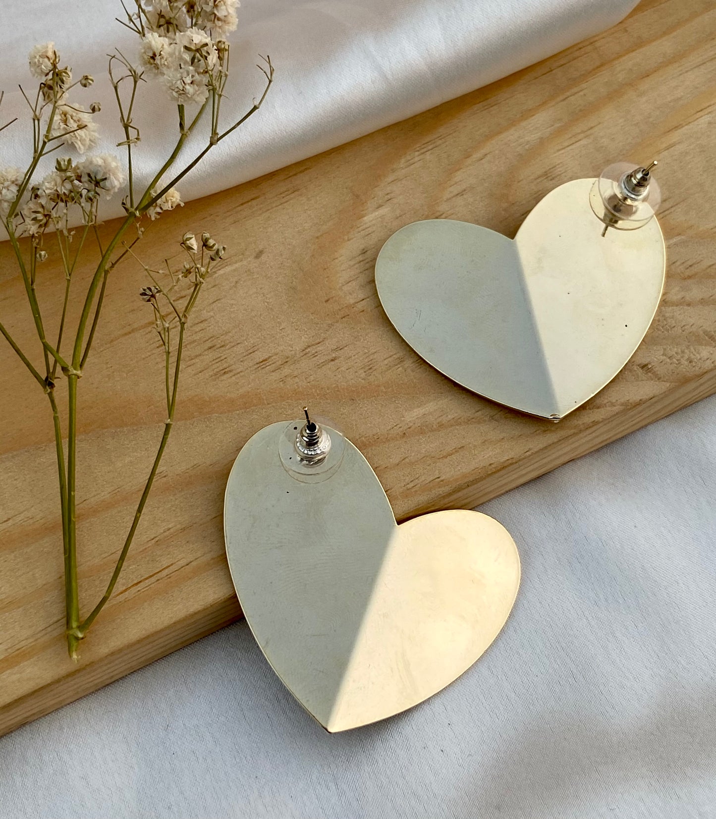 Statement Heart Shape Earrings