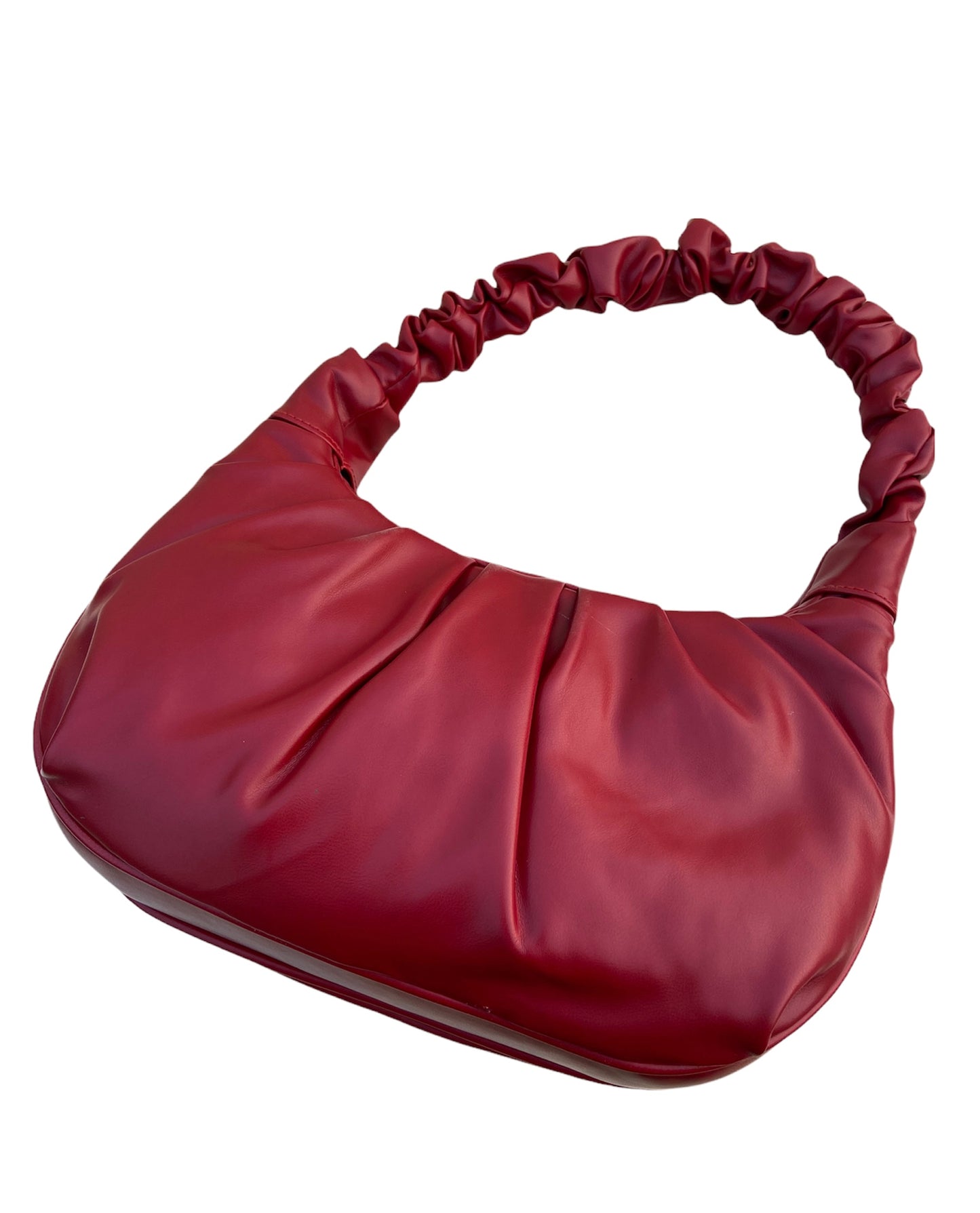 Ruched Puff Bag