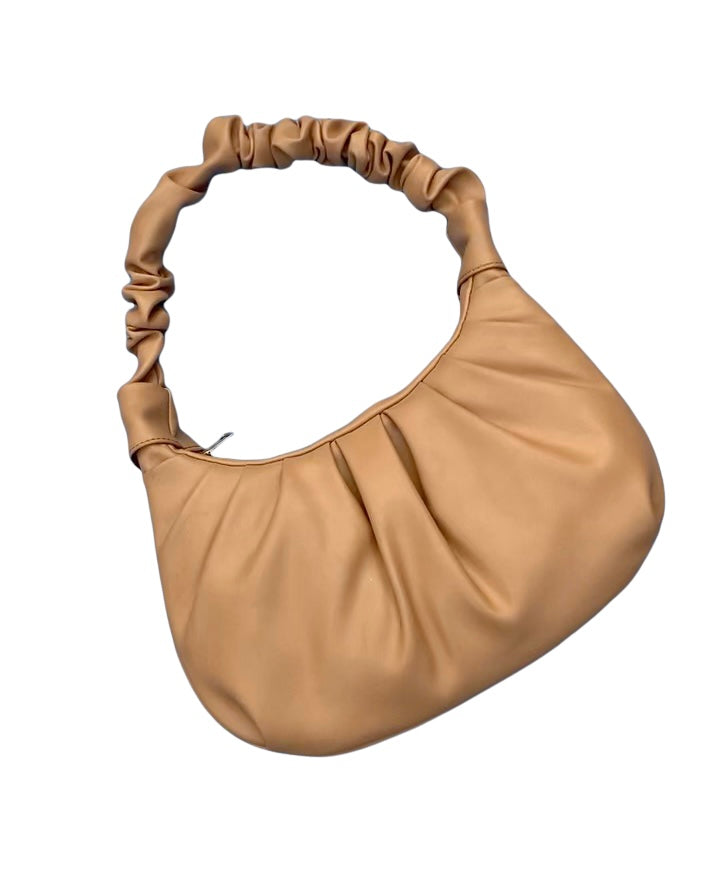 Ruched Puff Bag