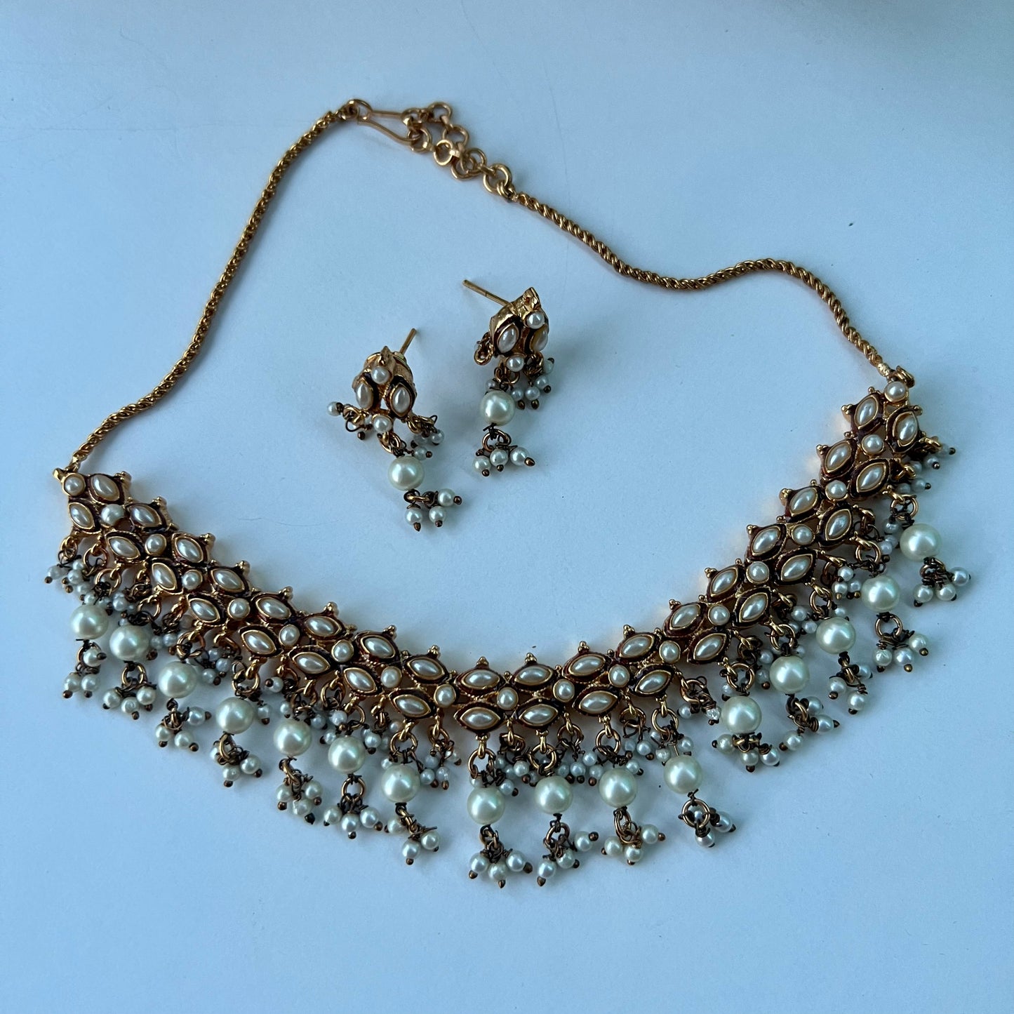 Pearl Necklace Set