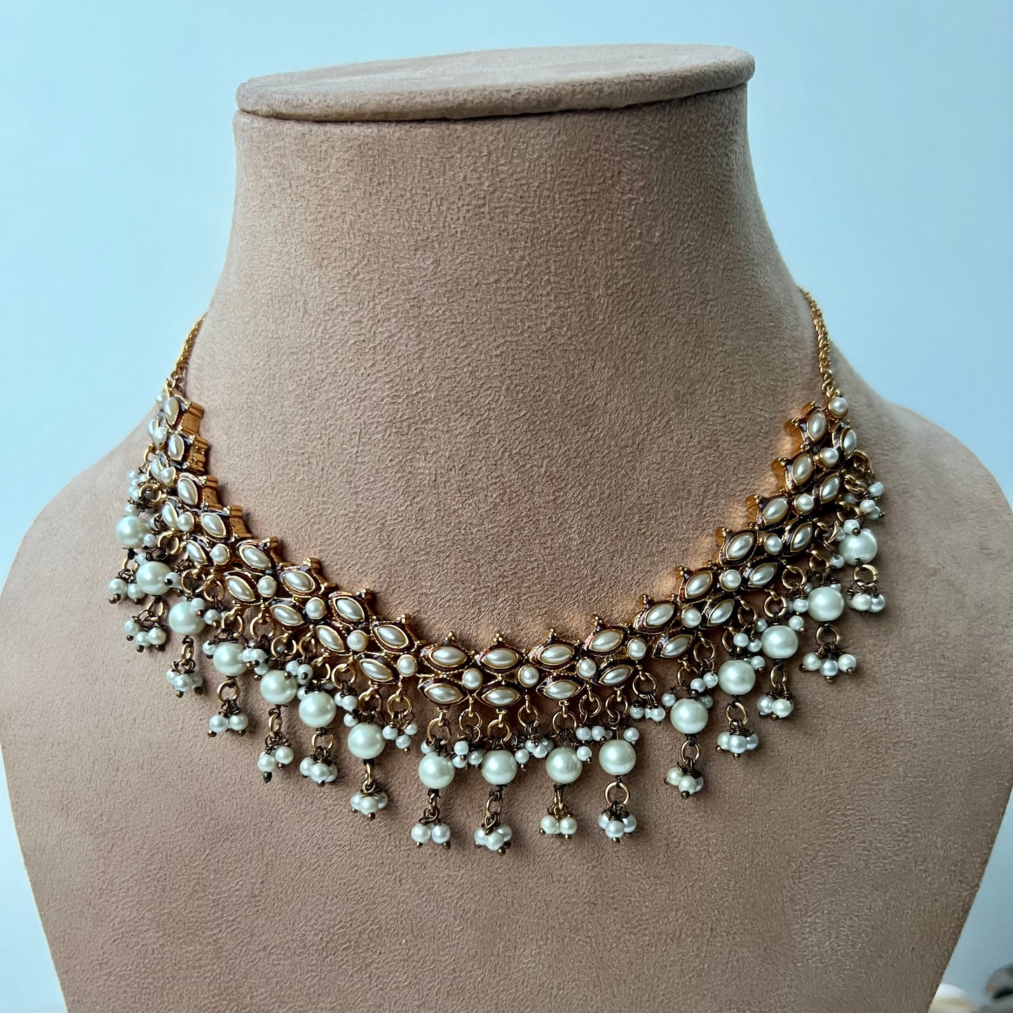 Pearl Necklace Set